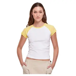 Футболка Urban Classics Organic StretchRetro Baseball, желтый