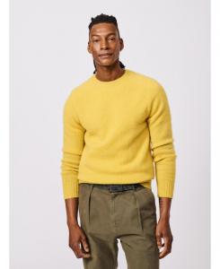 Мужской свитер Prestwick Shetland с круглым вырезом Aubin, Yellow