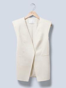 LeGer Жилет "Frej" кремового цвета