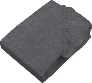 Простыня на резинке фланель меланж Setex