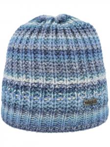 вязаная шапка синего цвета Eisglut