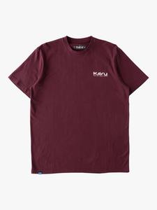 Футболка с логотипом и принтом из хлопка с круглым вырезом KAVU