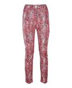 Узкие брюки Elisabetta Franchi, мультиколор