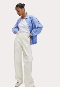 Блуза Marks & Spencer STRIPED BOXY, Blue Mix/Mottled Blue