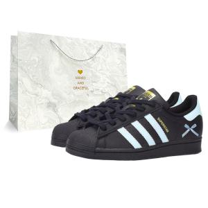 Кроссовки Adidas Originals Superstar J Kids' Skateboarding Shoes Grade School, черный
