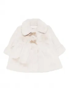 Шуба из искусственного меха La Stupenderia, белый