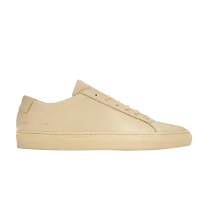 Кроссовки Common Projects Achilles Low Yellow, желтый