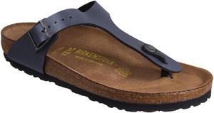 Вьетнамки Birkenstock унисекс-взрослые ThongGizeh Pl V - черные Bf R
