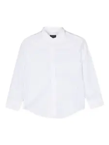 Рубашка с длинными рукавами Fay Kids, белый