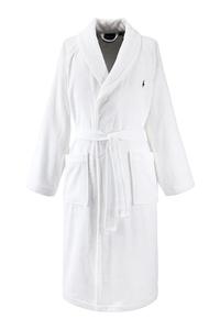 Халат хлопковый POLOPLAY белого цвета размера M Ralph Lauren, белый