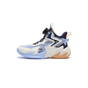 361°KIDS Детские баскетбольные кроссовки Tough Guys низкие Blue White с амортизацией, устойчивостью к истиранию и дышащие