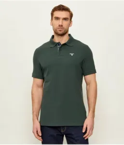 Поло-Рубашка в клетку regular fit Barbour, зеленый