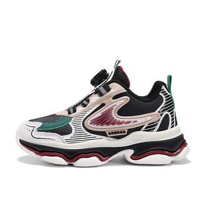 Нескользящие, износостойкие, легкие, амортизирующие детские кроссовки для бега BOBDOG, хаки