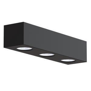 Потолочный светильник Lumicom, 10x30x7 см, черный