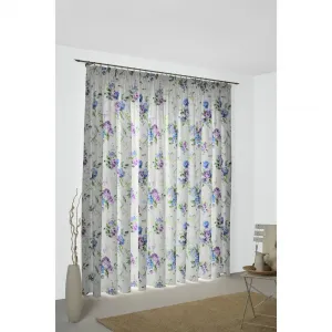 Штора Montrose с многофункциональной лентой, 1 шт. Wirth, синий/фиолетовый