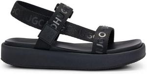 HUGO Женские Современные Сандалии, Black 1