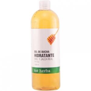 Увлажняющий гель для душа с медом и желе 1000мл, Tot Herba