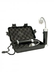 Intirilife 2 магнитных светодиодных светильника для решетки радиатора, черный - серебристый