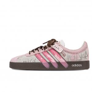 Adidas Neo Кроссовки для скейтбординга VL Court 2.0, унисекс, низкие, розовые/коричневые