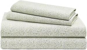 Ralph Lauren Комплект постельного белья California King, зеленый, 100% хлопок, плотность 230 нитей