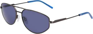 Женские солнцезащитные очки DKNY DK117s "Пилоты", Satin Gunmetal