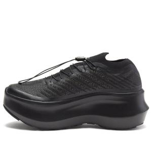 Кроссовки comme des garcons x pulsar platform 'triple black' 471952 Salomon, черный