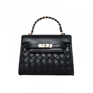 Сумка женская из искусственной кожи и ткани ELLE, черный