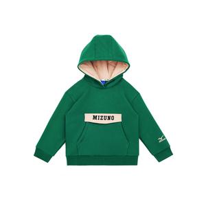 Детский свитшот Mizuno, зеленый