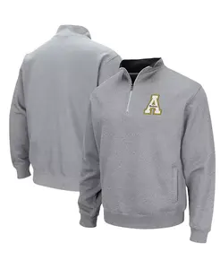 Толстовка Men's Appalachian State Mountaineers Tortugas Logo Quarter-Zip Jacket Colosseum, черный