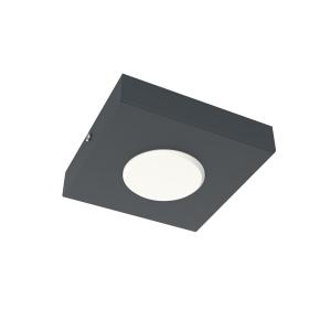 Потолочный светильник Lumicom, 15x15x4 см, антрацит