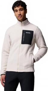 Columbia мужская куртка Jasper Ridge Pebbled Full Zip Fleece, Dark Stone/Black