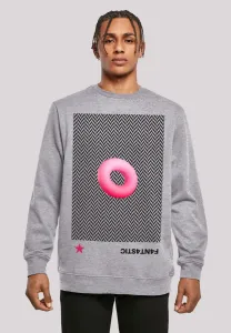 Толстовка F4NT4STIC "3D PINK RING", принт, серый