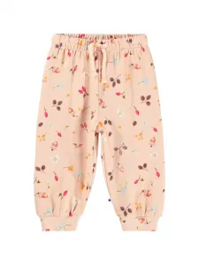 Флористические брюки Simeon Molo, бежевый