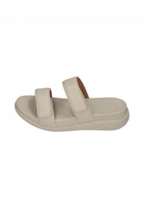 Мюли GO ADJUSTABLE FLATFORM TWO-BAR FitFlop, кремовый