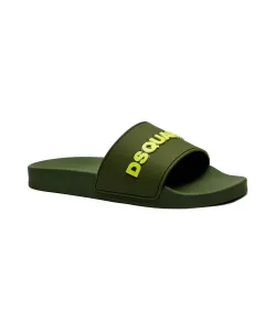 Тапочки Dsquared2, зеленый