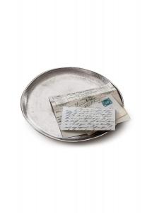 Поднос для подарков, старинное серебро Loberon, antiksilber