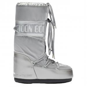 Женские зимние сапоги Moon Boot Icon Glance Satin, Silver