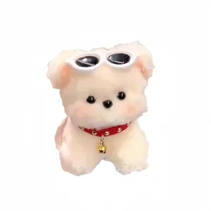 Твисти стик пэппи набор для творчества плюшевая кукла высота 7см/10см LALABABY, белый