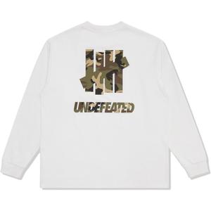 Футболки унисекс с круглым вырезом, умеренно прямой крой Undefeated, белый