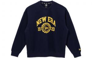 New Era Свитшот мужской темно-синий