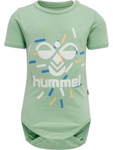Комбинезон уличный Lake Body S/S зеленого цвета Hummel