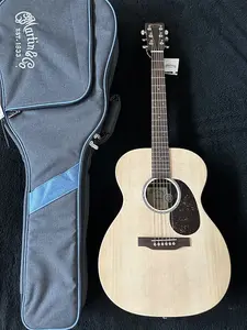 Martin Мартин 000X2E Brazilian с сумкой для гитары - 4 фунта 6,9 унции. №2840480 - верх из ситки из сосны сатиновой отделки и задняя часть и боковые стороны из бразильского палисандра HPL