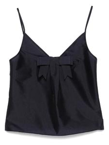 SHUSHU/TONG топ с бантом, синий