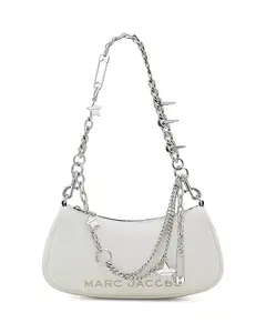 Кожаная сумка через плечо с подвеской в виде звезды Marc Jacobs, белый