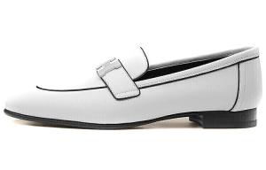 Женские мокасины Hermes Paris, белый