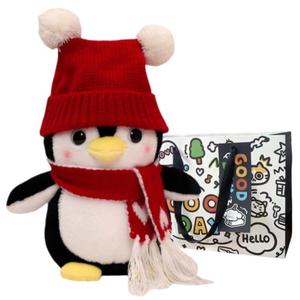 Милый дизайн плюшевая игрушка пингвин коллекция для сна 25см/35см высота Princess lovers, Red [Color Box Style]
