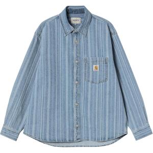 Carhartt WIP Рубашка в полоску из джинсовой ткани, Blue