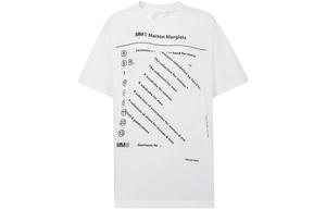 Футболка женская белая Mm6 Maison Margiela