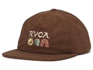 Бейсболка RVCA Deep Thoughts Cord Snapback, цвет Mushroom