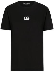 Футболка с логотипом Dolce & Gabbana DG, черный